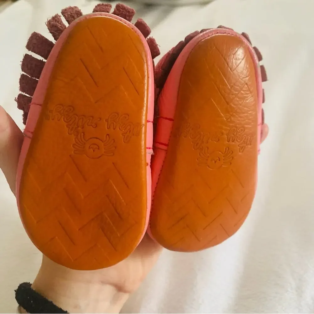 Tokidoki Itzy Ritzy Pink Embroidered Moccasins